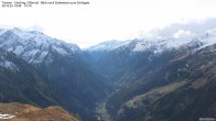 Archiv Foto Webcam Tristner/ Zillertal - Blick zum Grinberg 13:00