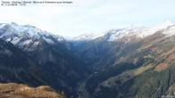Archiv Foto Webcam Tristner/ Zillertal - Blick zum Grinberg 07:00