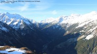 Archiv Foto Webcam Tristner/ Zillertal - Blick zum Grinberg 07:00