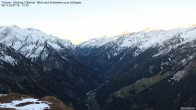 Archiv Foto Webcam Tristner/ Zillertal - Blick zum Grinberg 06:00