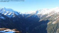 Archiv Foto Webcam Tristner/ Zillertal - Blick zum Grinberg 07:00