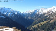 Archiv Foto Webcam Tristner/ Zillertal - Blick zum Grinberg 09:00