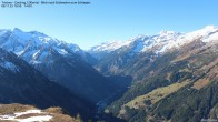 Archiv Foto Webcam Tristner/ Zillertal - Blick zum Grinberg 09:00