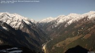 Archiv Foto Webcam Tristner/ Zillertal - Blick zum Grinberg 20:00