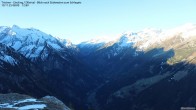 Archiv Foto Webcam Tristner/ Zillertal - Blick zum Grinberg 07:00