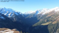 Archiv Foto Webcam Tristner/ Zillertal - Blick zum Grinberg 08:00