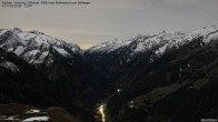 Archiv Foto Webcam Tristner/ Zillertal - Blick zum Grinberg 04:00