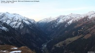 Archiv Foto Webcam Tristner/ Zillertal - Blick zum Grinberg 06:00