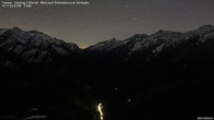 Archiv Foto Webcam Tristner/ Zillertal - Blick zum Grinberg 01:00