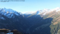 Archiv Foto Webcam Tristner/ Zillertal - Blick zum Grinberg 07:00