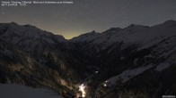 Archiv Foto Webcam Tristner/ Zillertal - Blick zum Grinberg 03:00