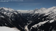 Archiv Foto Webcam Tristner/ Zillertal - Blick zum Grinberg 23:00