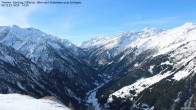 Archiv Foto Webcam Tristner/ Zillertal - Blick zum Grinberg 09:00