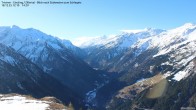 Archiv Foto Webcam Tristner/ Zillertal - Blick zum Grinberg 11:00