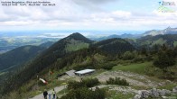 Archived image Webcam Hochries - View to the northeast 13:00