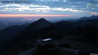 Archived image Webcam Hochries - View to the northeast 22:00
