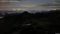 Archived image Webcam Hochries - View to the northeast 23:00