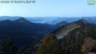 Archived image Webcam Hochrieshütte - View to the south 00:00