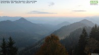 Archived image Webcam Hochrieshütte - View to the south 12:00