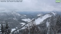 Archived image Webcam Hochrieshütte - View to the south 11:00