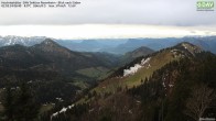 Archived image Webcam Hochrieshütte - View to the south 05:00