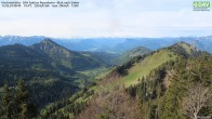 Archived image Webcam Hochrieshütte - View to the south 07:00