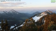 Archived image Webcam Hochrieshütte - View to the south 06:00