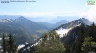 Archived image Webcam Hochrieshütte - View to the south 13:00