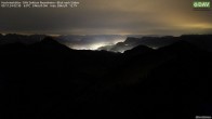 Archived image Webcam Hochrieshütte - View to the south 01:00