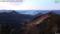 Archived image Webcam Hochrieshütte - View to the south 05:00