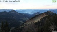 Archived image Webcam Hochrieshütte - View to the south 06:00