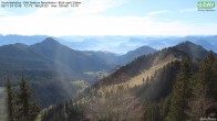 Archived image Webcam Hochrieshütte - View to the south 11:00