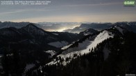 Archived image Webcam Hochrieshütte - View to the south 03:00