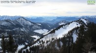 Archived image Webcam Hochrieshütte - View to the south 11:00