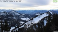 Archived image Webcam Hochrieshütte - View to the south 13:00