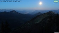 Archived image Webcam Hochrieshütte - View to the south 03:00