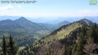 Archived image Webcam Hochrieshütte - View to the south 11:00