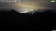 Archived image Webcam Hochrieshütte - View to the south 01:00
