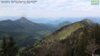 Archived image Webcam Hochrieshütte - View to the south 06:00