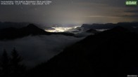 Archiv Foto Webcam Hochries Süd 01:00