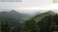 Archived image Webcam Hochrieshütte - View to the south 17:00