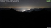 Archiv Foto Webcam Hochries Süd 23:00