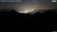 Archiv Foto Webcam Hochries Süd 01:00