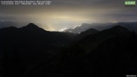 Archiv Foto Webcam Hochries Süd 23:00