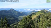 Archived image Webcam Hochrieshütte - View to the south 02:00