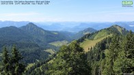 Archived image Webcam Hochrieshütte - View to the south 04:00
