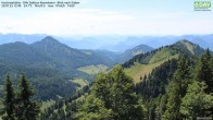 Archived image Webcam Hochrieshütte - View to the south 06:00