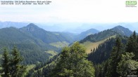 Archived image Webcam Hochrieshütte - View to the south 10:00