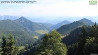 Archived image Webcam Hochrieshütte - View to the south 12:00