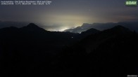 Archived image Webcam Hochrieshütte - View to the south 03:00